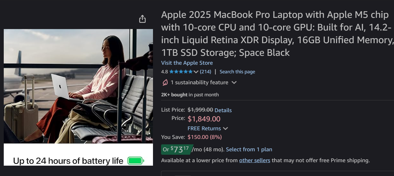 Apple MacBook Pro M5